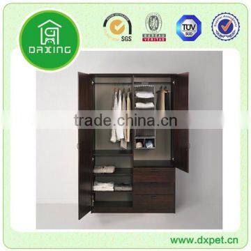 China Cheap Wooden Bedroom Wall Wardrobe Design photo-2