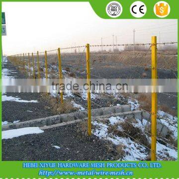 High quality low price barbed wire for fence used in both side road