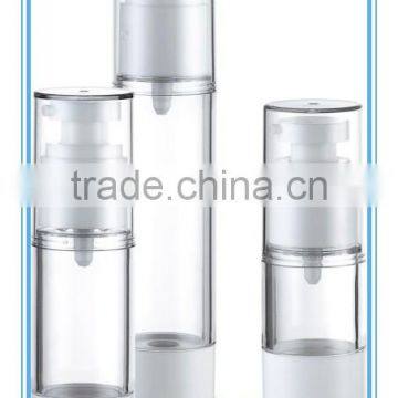 Acrylic cosmetic airless pump bottle Cosmetic airless bottle