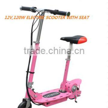 12V,120W MINI ELECTRIC SCOOTER WITH SEAT