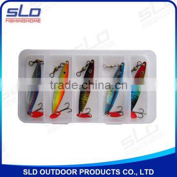 Fishing Accessories Fishing Spoon Assortment Kit in Plastic Box