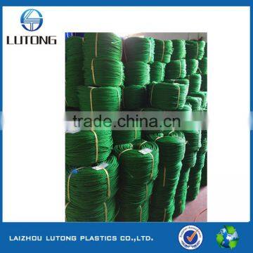 hot sales green polyethylene rope, twisted rope 5mm 400yards coil