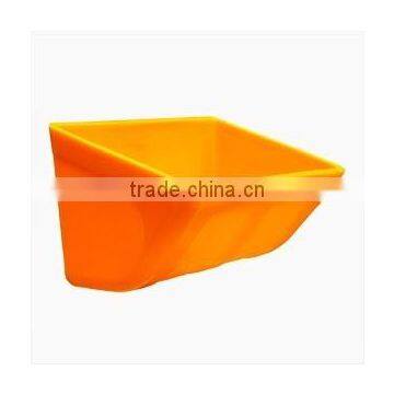 China shallow bottom bucket plastic material agriculture used mill flour machines