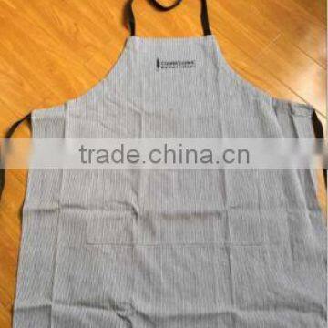Heavy Duty Waxed Canvas Work Apron With Pockets photo-2