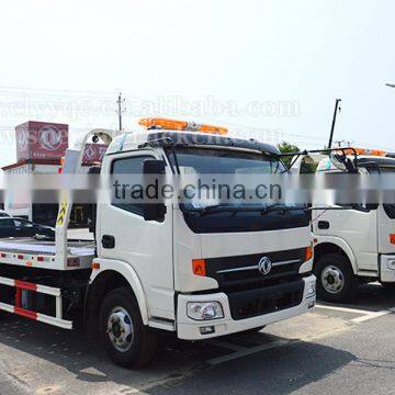 Dongfeng New RHD 4Ton Flatbed Tow Truck for Sale photo-2