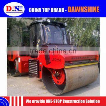 Low Price Double Drum Vibratory Compactor Machine LTC214 Road Roller LUTONG