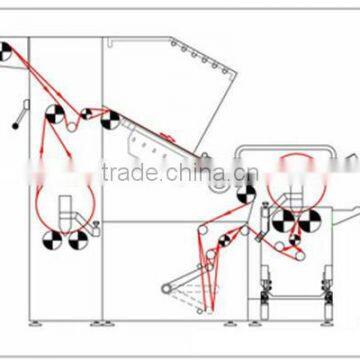 SUNTECH Tentionless Knitted Textile Testing and Rolling Machine Fabric Inspection Machine photo-2