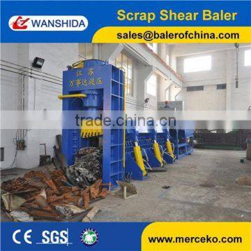 CE Certificated Aluminum Shearing Baler photo-5