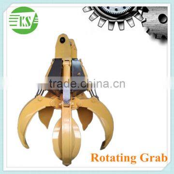 China Supply Hydraulic Excavator Orange Peel Grab for sale