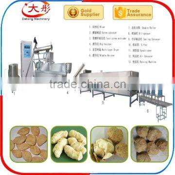 Soy meat processing line / textured vegetable soya protein making machines