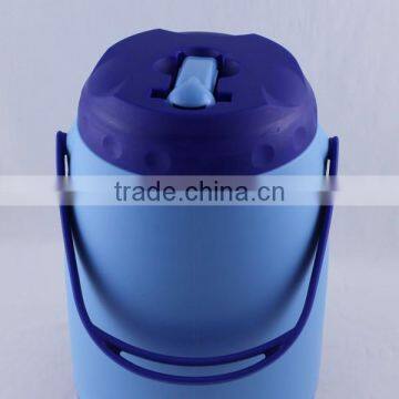 Double Wall Plastic Water Termos With Wide Mouth Tube Water Jar photo-5