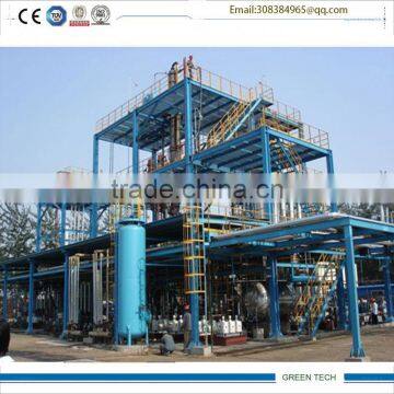 Negative Pressure 15ton Crude Oil/raw Oil /furnace Oil Refining Distillation Machine