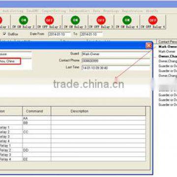 KING PIGEON Alarm Access Network Controller , Contact id Alarm Monitoring Software photo-4