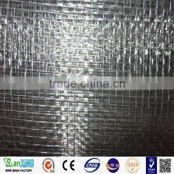 China supplier eletrical galvanized square wire mesh18/square mesh