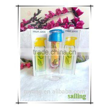 BPA FREE Fruit Infuser 700ml Tritan Cheap Infusion Water Bottles,food Grade Plastic Sports Bottle, Fruit Juicer Bottle photo-3