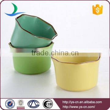kitchen accessories glazed ceramic cake cup