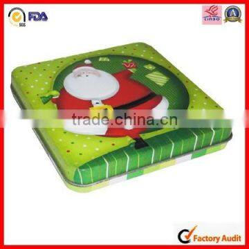 Glossy Square Decorative Cake Tin Box photo-3
