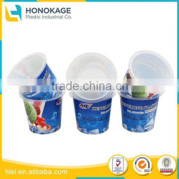 Hot Selling Disposable Clear Plastic Container, Yogurt Plastic Cup Factory