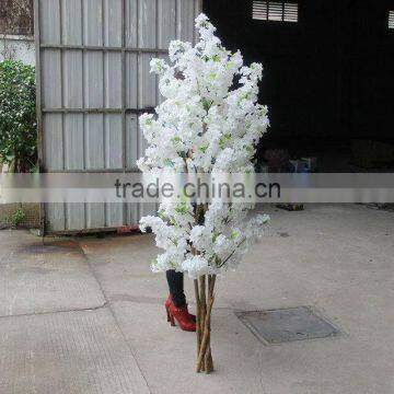 White Wedding Ornament Fake Blossom Tree With Silk Flower Decoration photo-6
