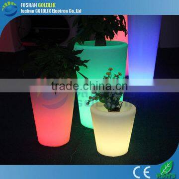 Disco Multicolors Pot Lithium Battery LED Light up Flower Pot photo-5