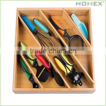 Needed Product Bamboo Drawer Organizer/Homex_BSCI