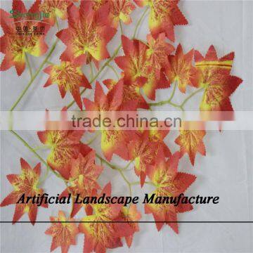 SJZJN 2567 High Quality Decorative Artificial Vine ,Hot Sale Hanging Leaves Made In China High Simulation photo-3