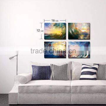Amazon Hot Sell Modern Seascape Oil Painting on Canvas photo-2