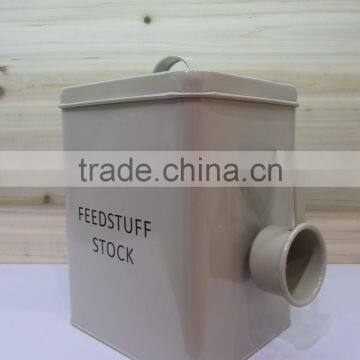 Household Large Capacity Metal Laundry Powder Box Tin Storage Container