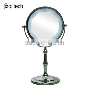 OEM ODM Cosmetic LED Table Mirror Double Sided Magnifying Table Mirror photo-2