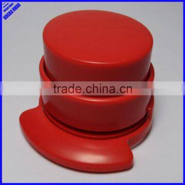 Hand Pressed Novelty ECO Round Shaped Plastic Stapler Staplesless
