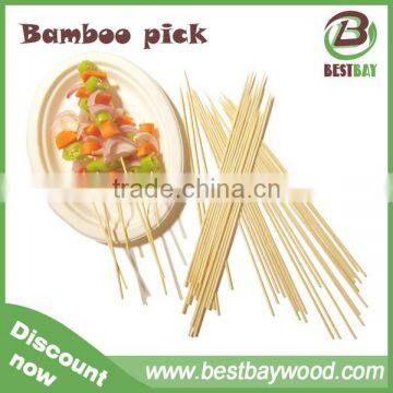 Strong Grilled Long Marshmallow Bamboo Skewers,round Bamboo Skewers photo-6