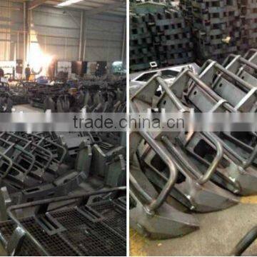 WITH LAMP & STONE GUARD/bull Bar Car Body Kit Front Bumper For Toyota Prado120 photo-2