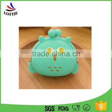 Lottie 3D Cartoon Animal CandyCheap Cute Birthday Gift Cartoon Animal Silicone Jelly Coin Purse Mini Wallet photo-3