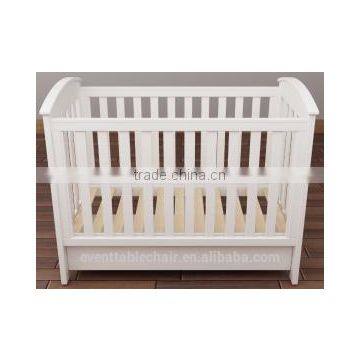 Solid Beech Wood Round Cot Baby Crib Sheets photo-4
