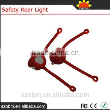 Wholesale Cool Skeleton Bike Tail Light Led Silicone Bicycle Light For Bikes photo-3