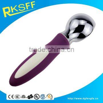 cheap premium quality ice cream chrome plate ice cream spoon