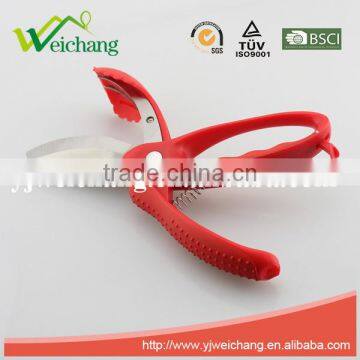 WCJ656 Premium Stainless Steel Precision Salad Kitchen Scissors & Salad Tongs In-one photo-4
