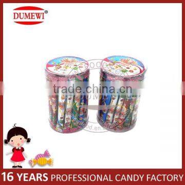 Fruit Flavor Sour Chewy Milk Candy PVC Jar Package photo-6