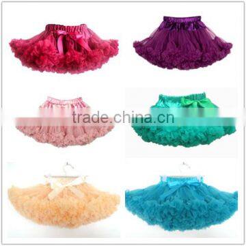 Solid Purple Dot Newborn Baby Girl Pettiskirt Tutu Dress Skirt 3-12M photo-2