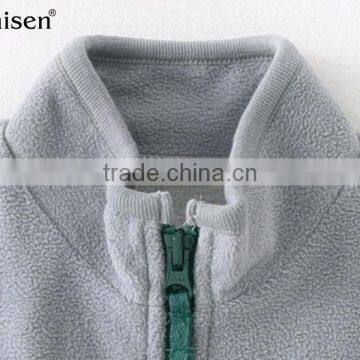 Custom Oem Wholesale Polar Fleece Breathable Zipper-up Windbreaker Men Vest photo-3