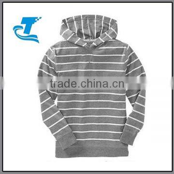 Boys Striped Jersey Hoodies