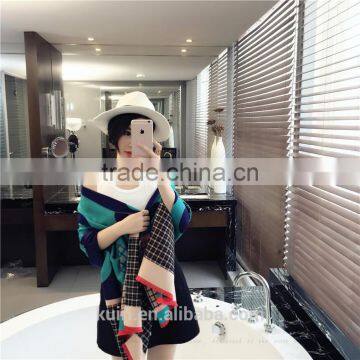 High Quality Winter Fashion Women Scarves Personality Swallow Pattern Sided Long Section Wraps Pashm Women Scarf photo-4