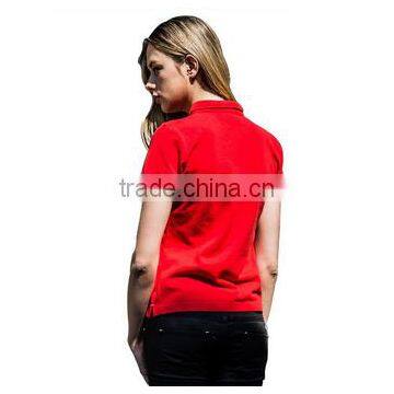 Custom Women's Office Uniform Design Polo Shirt Manufacturer photo-2