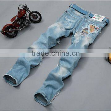 New Style Men Blue Fittness Jeans photo-2