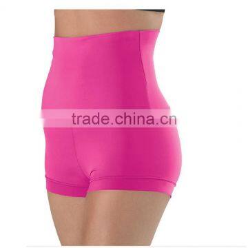 Nylon High-Waist Dance Shorts E16012