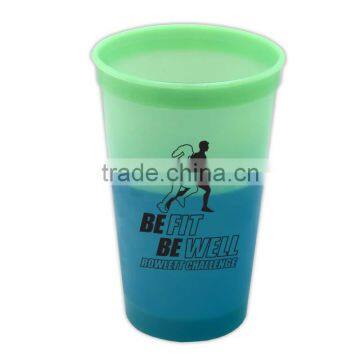 USA Made 20 oz Cool Color Changing Stadium Cup - Changes Color With Ice Cold Liquids, BPA-free and Comes With Your Logo photo-5