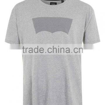 100%Cotton crew neck men t shirt wholeslae custom logo printing t shirt 2016