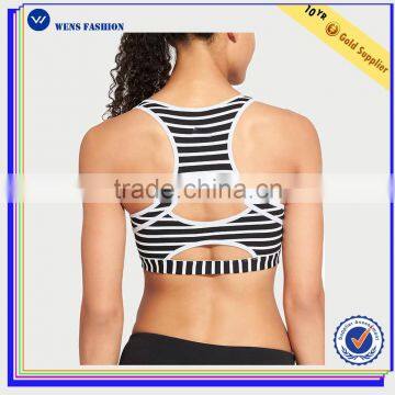 Wholesale Women Dry Fit Padded Sportswear Gym Workout Yoga Bra