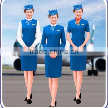 2014 Shoujia Hot Sale Airline Uniform for Stewardess photo-4