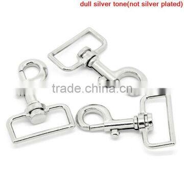 Lobster Swivel Clasps For Key Ring Silver Tone 6.8x4.6cm,5PCs,Customize